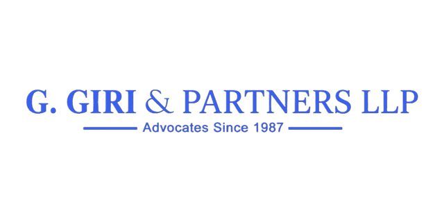G. Giri & Partners LLP — Legal Advisors, Advocates Since 1987